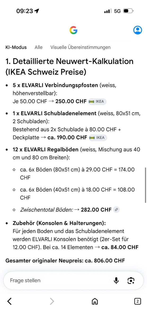 Ikea Étagères: Elvarli Regal Ikea – D'occasion à Küsnacht ZH par Serierdberi 5