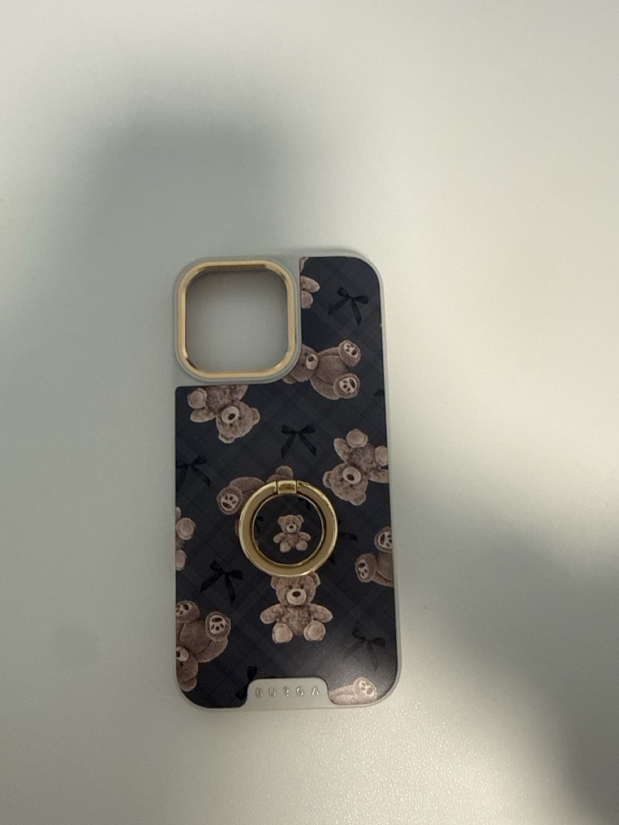 Apple Cover & Protezioni schermo: Handyhülle Burga mit Pop Socket Gold iPhone 16 Pro Max – Usato da Trasadingen venduto da gina.m