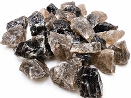 ⭐ Rauchquarz Kristalle Roh ca. 500g Rohkristalle Mineralien