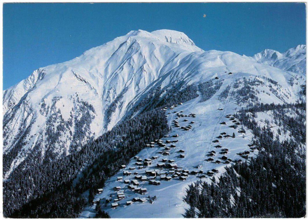 Ansichtskarten: Rosswald Panorama  / Luftaufnahme? – Gebraucht aus Binningen von Mountainrider
