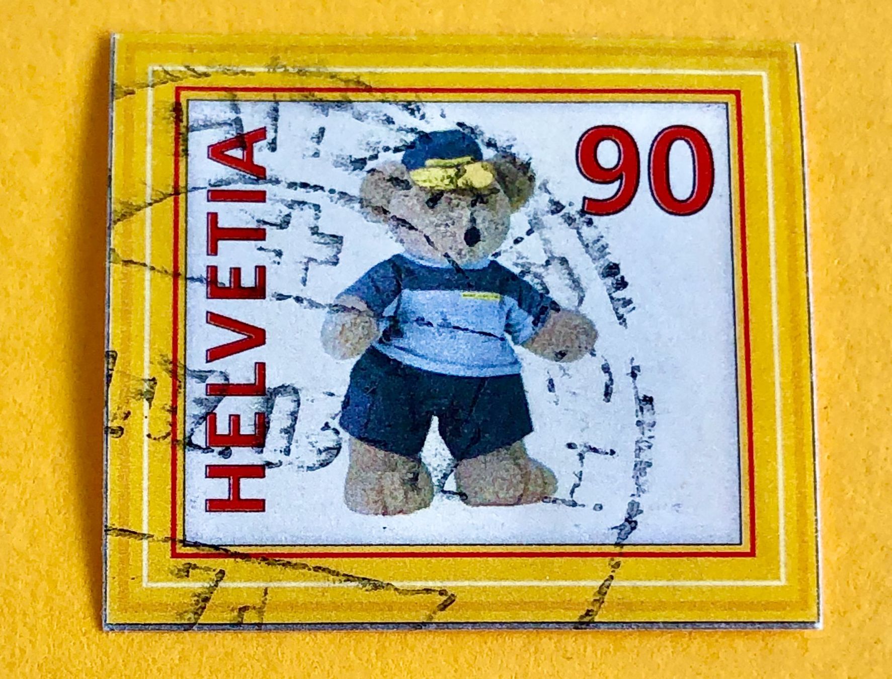 Tutti i francobolli: Nr.1055 GESTEMPELT 100 Jahre Teddybär 2002    – Usato da Aarau venduto da Billa007