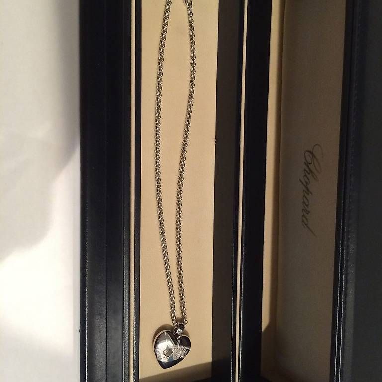 Catenine: Collier Chopard Happy diamants, – Usato da Pully venduto da Occasions-luxe.Golay 1