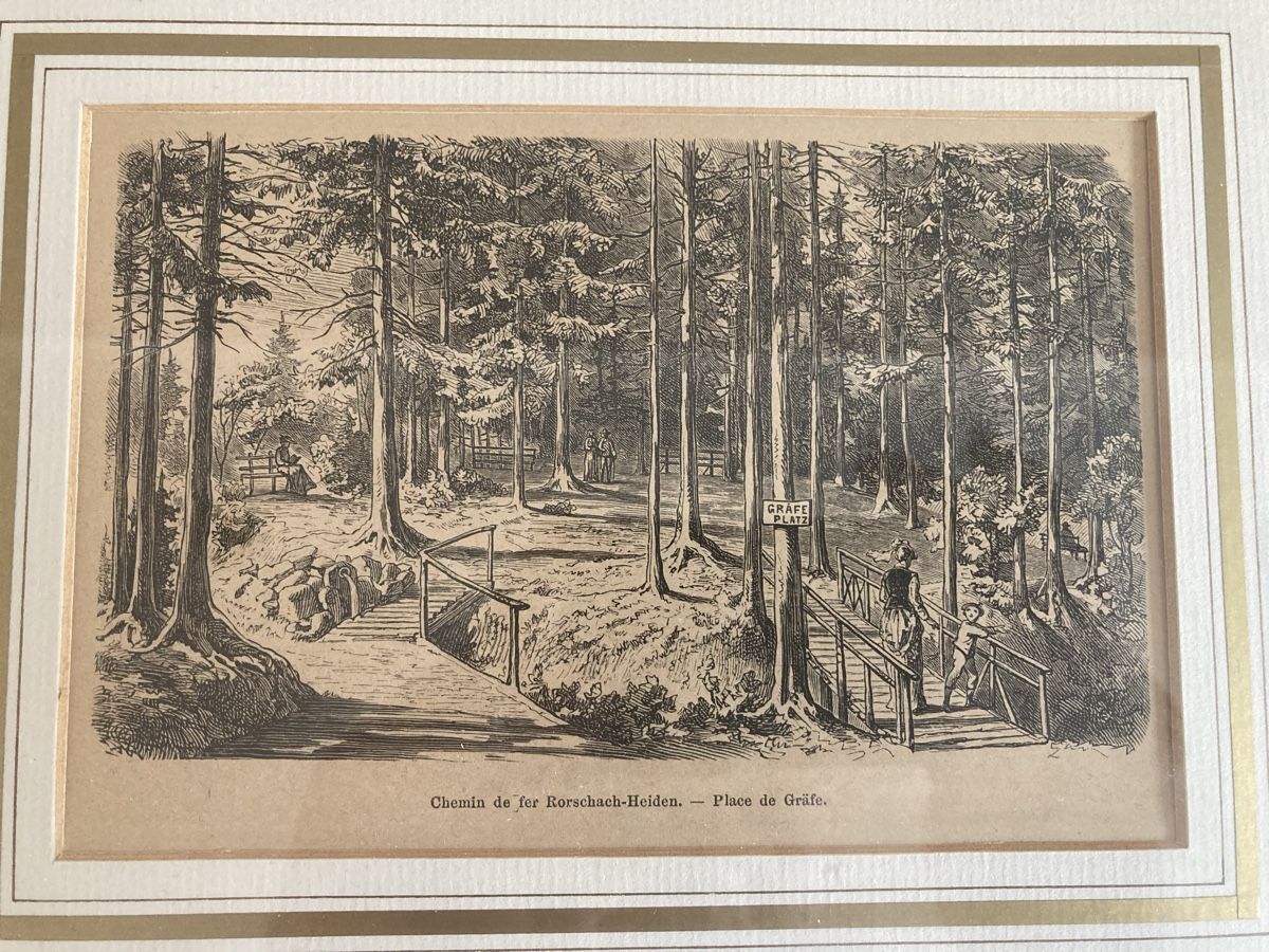 Incisioni: Antiker Holzschnitt um 1870  – Usato da Staad SG venduto da gab_7dr9 1