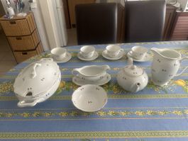 Service à thé ancien en porcelaine MZ – Czechoslovakia avec