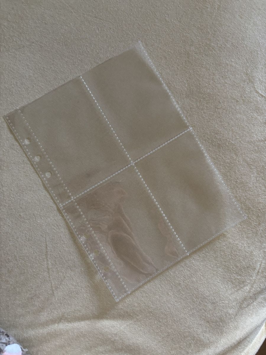 Karten: 10 Bogen Photocards Sleeves Doppelseitig – Neu (gemäss Beschreibung) aus Olten von zor_6npz 1