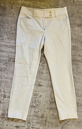 Rene Lezard elegante Hose, beige, Gr. 34 - Top Zustand!