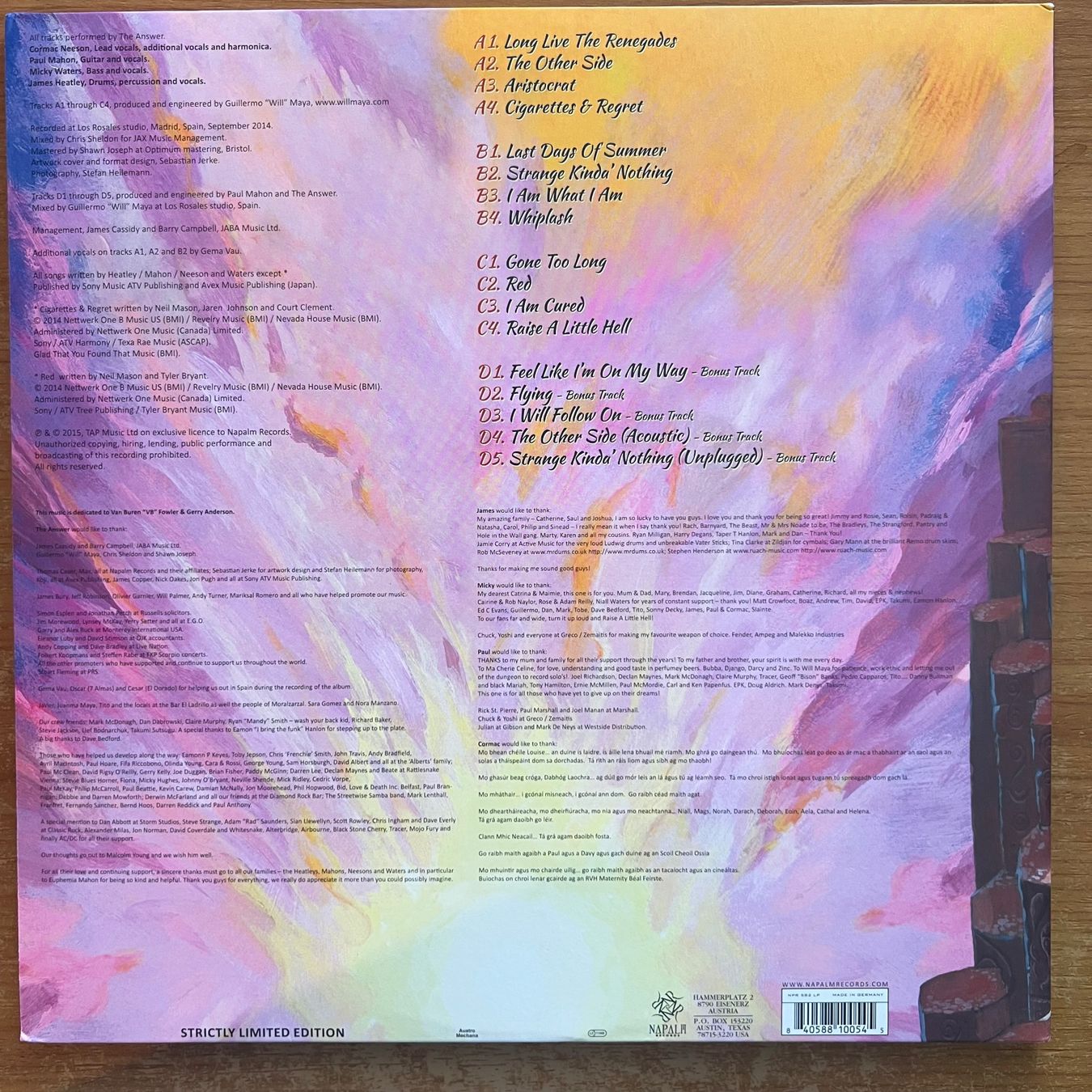 Dischi in vinile: Answer - Raise A Little Hell / 2 LP - 1. EU-Press. 2015 NEW – Nuovo (secondo la descrizione) da Gais venduto da soundcave57 2