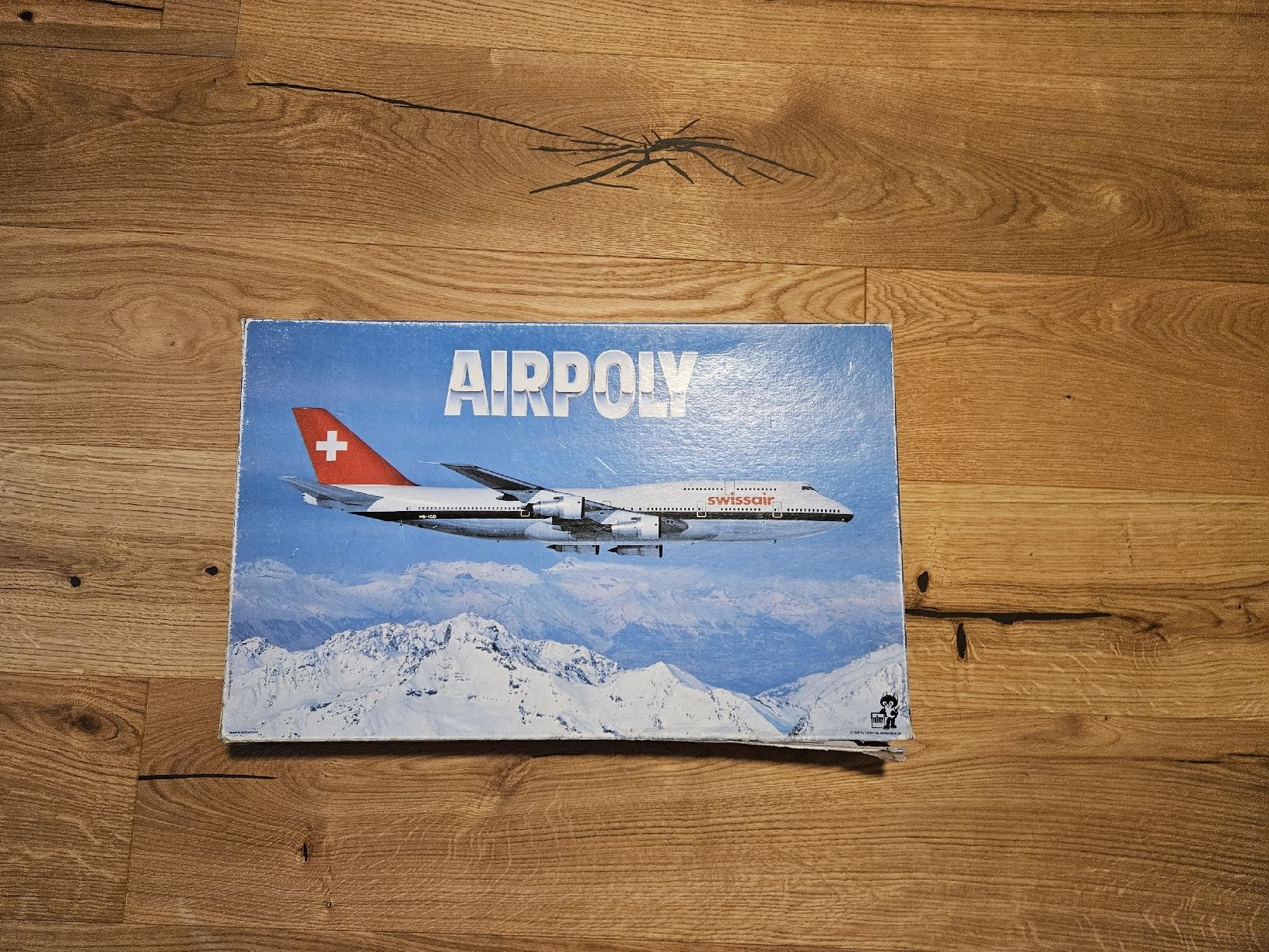 Jeux: AIRPOLY Brettspiel Swissair Fluggesellschaft  – D'occasion à Hauenstein par lanzii
