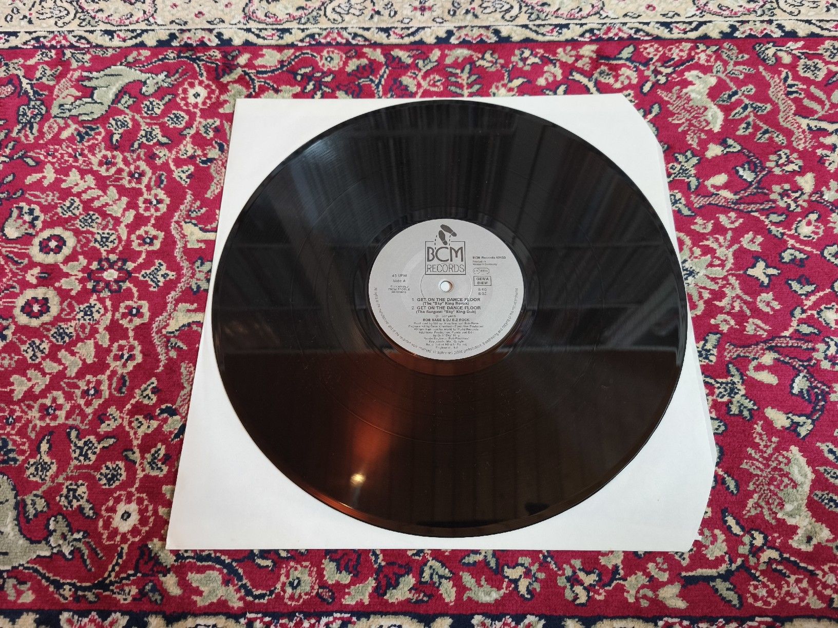 Dischi in vinile: Rob Base & DJ E-Z Rock - Get On The Dancefloor – Usato da Kandersteg venduto da digginblackpearlz 2