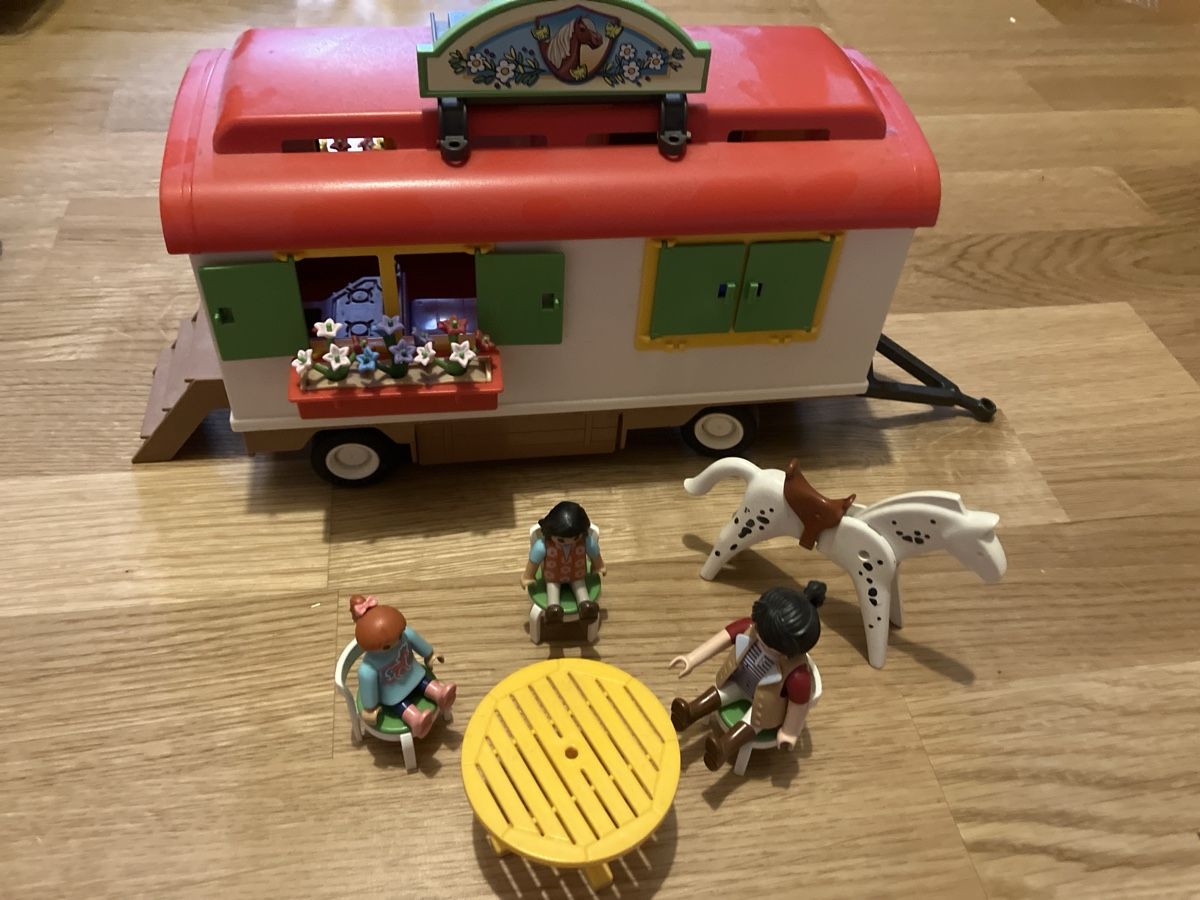 Playmobil Giocattoli: Playmobil Horse Caravan Set – Usato da Zürich venduto da papperlapapp1