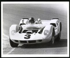 Fotografie Auto Mclaren Elva Mk.1, Rennw