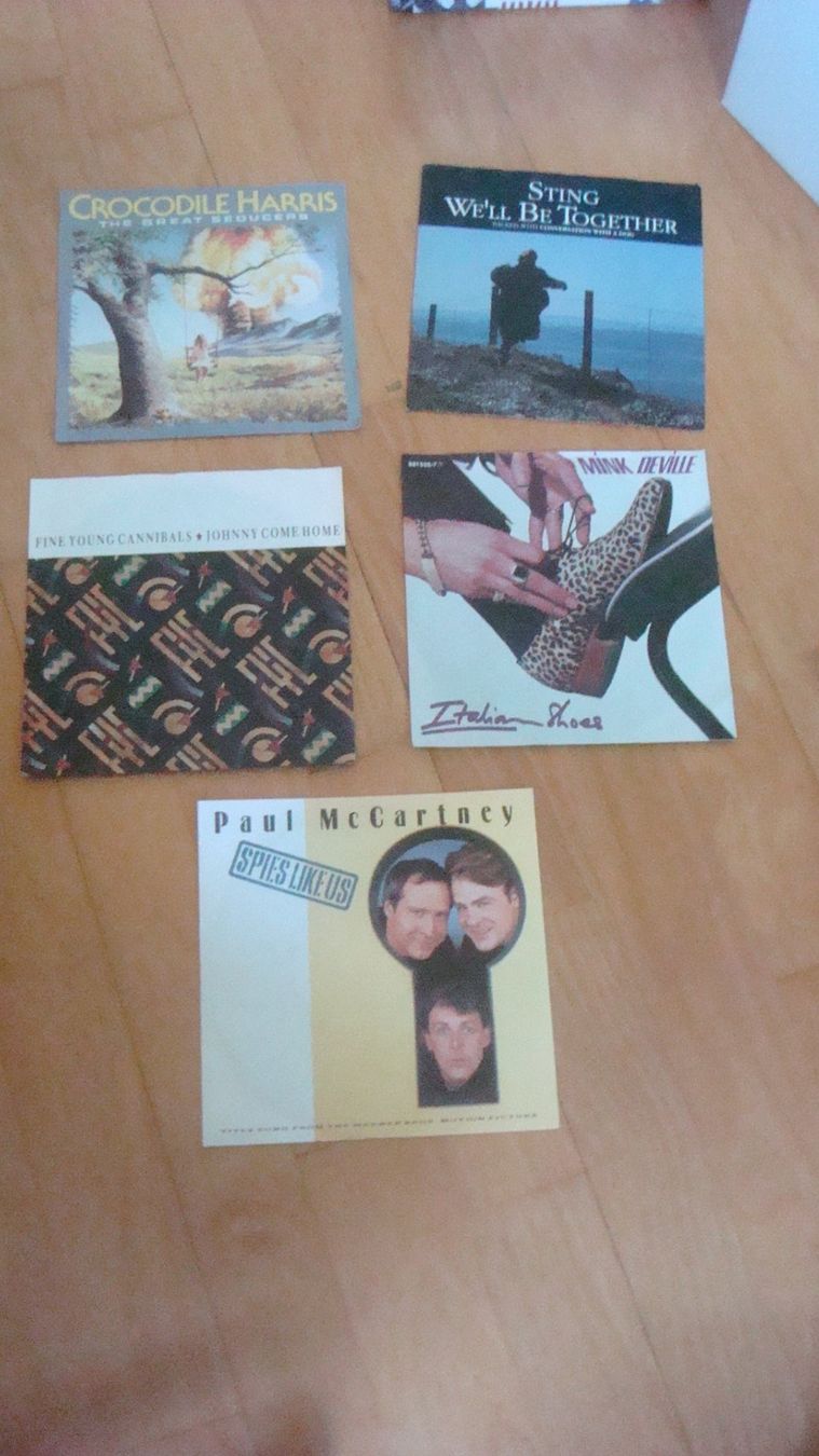 Dischi in vinile: 5 Singels Pop-Rock 80er Jahre – Usato da Münchenstein venduto da Pesci6