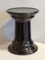 Schwarzer Keramik Pflanzenständer 18cm