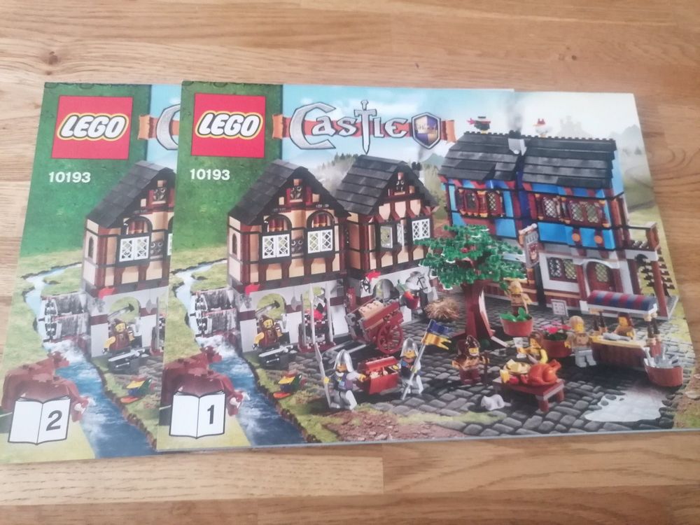 Lego 10193 Medieval Market Village Castle Ritter Chevalier (Gebraucht ...