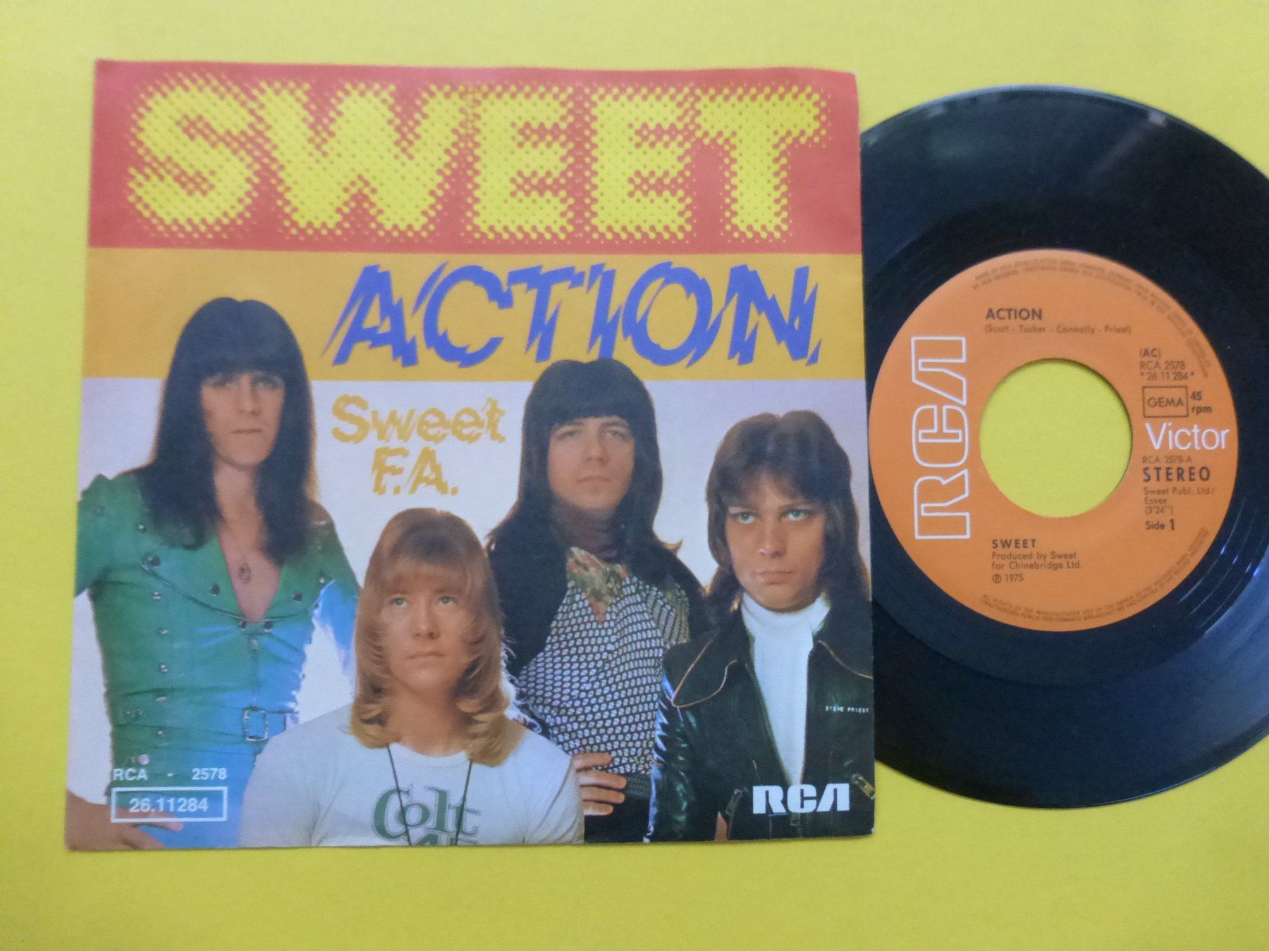 Schallplatten: The Sweet – Action – Gebraucht aus Zürich von Swiss57