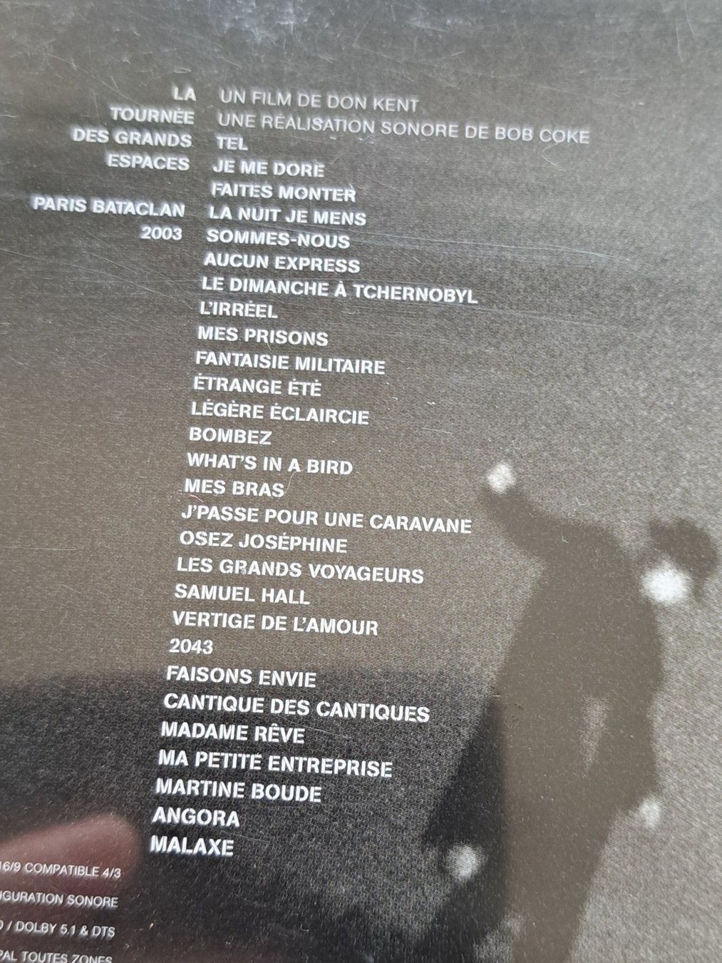 Alle DVDs: DVD Bashung - La tournée des grands espaces – Gebraucht aus Pully von bro_n52j 2
