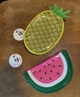 Sommerliches Set: Happy Zoo Etuis Ananas & Wassermelone🍉🍍