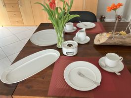 Rosenthal Kaffeeservice Asymmetrie Gold für 6 Personen
