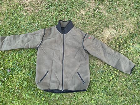 Veste polaire homme verte taille XXL état correct