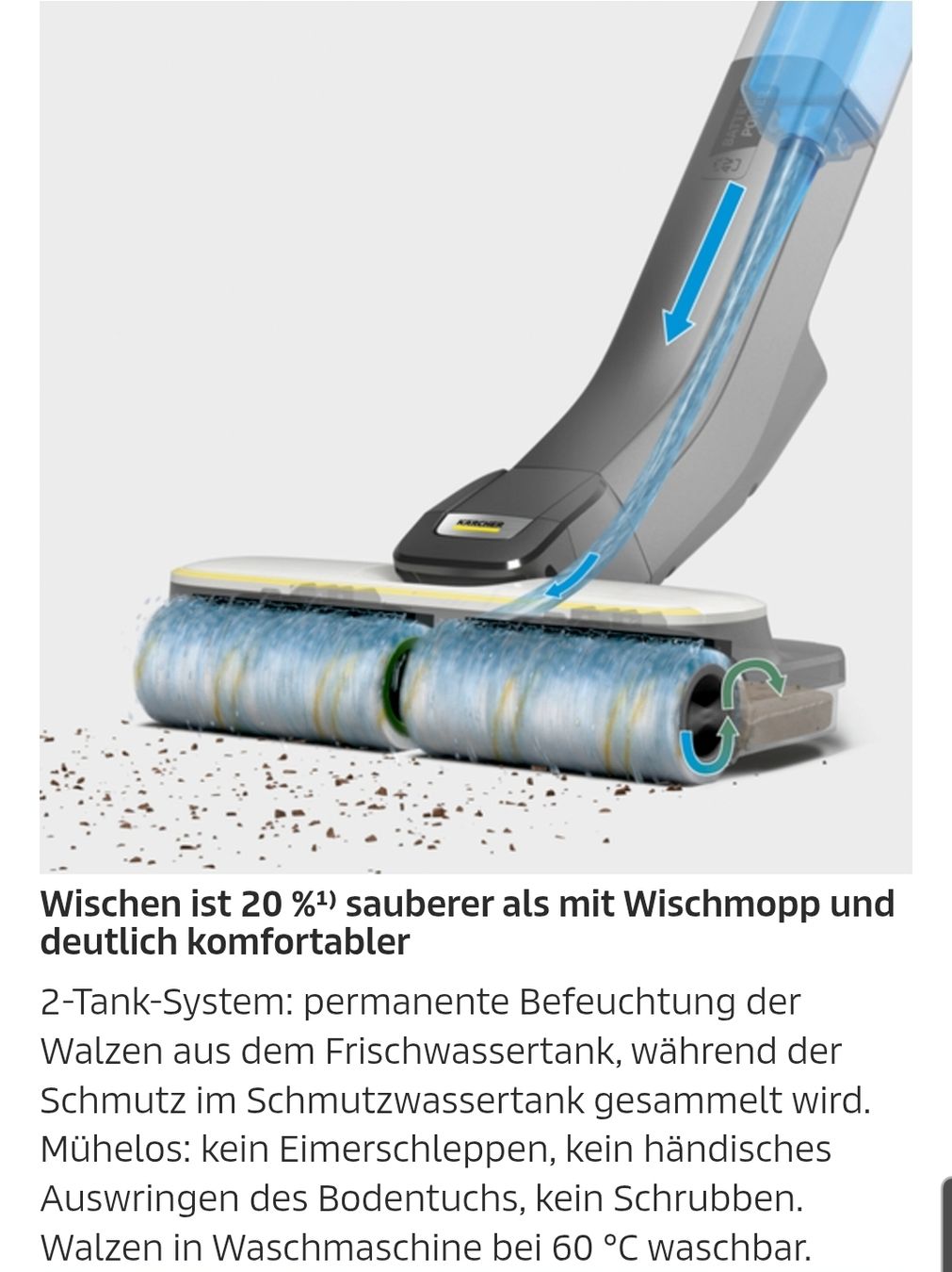Kärcher Aspirapolveri & Accessori: Kärcher Hartbodenreiniger – Usato da Perlen venduto da GTI09 3