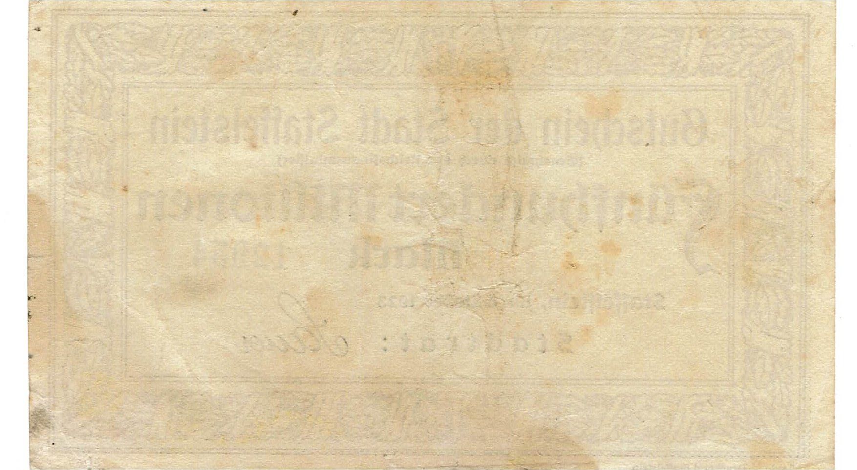 Banconote: Staffelstein 500 Mil. Mark 1923 VZ+ – Usato da Steffisburg venduto da ber_8htf 1