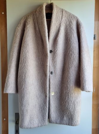 MANGO Teddy Mantel, Gr. S/36 hellrosa