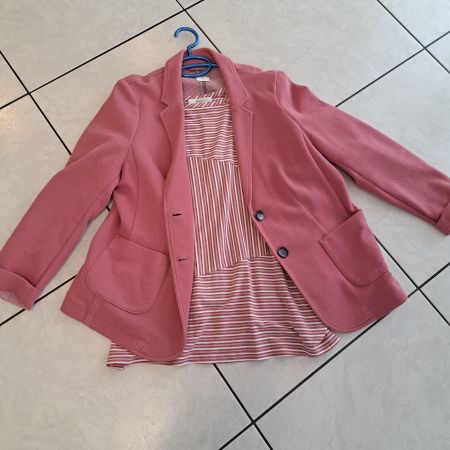 2 Teiler Shirt und Blazer von Bonita Gr. XL