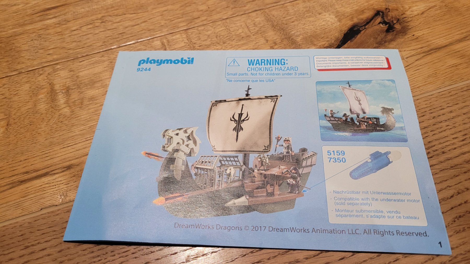 Playmobil Giocattoli: Playmobil Dragons Dragos Schiff 9244 – Usato da Brunnen venduto da berggeiss76 2