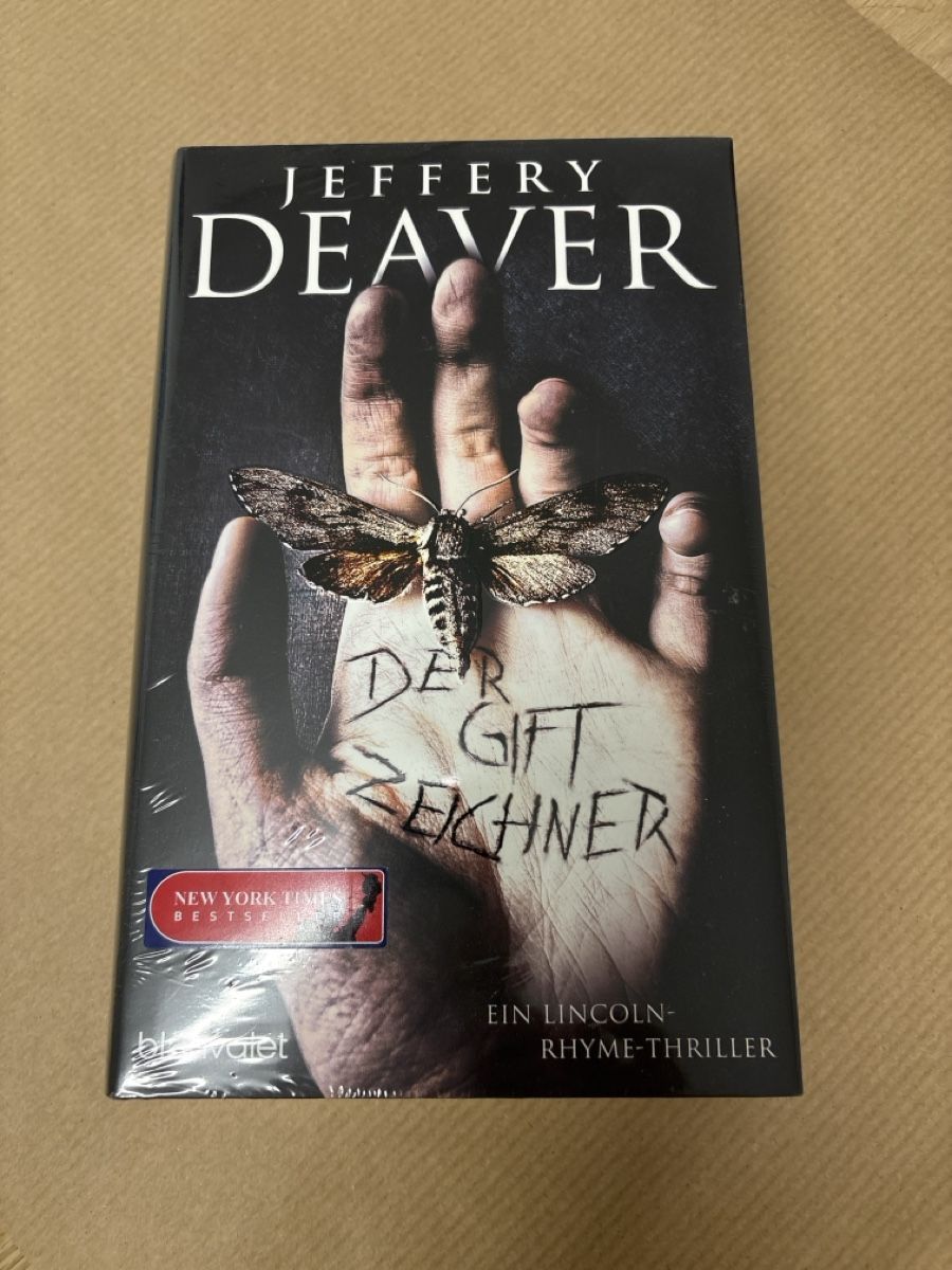 Libri: Jeffery Deaver - Der Giftzeichner, neu & originalverpackt! ( – Nuovo e nell'imballaggio originale da Erlinsbach venduto da Camara4