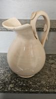 Brocca in ceramica artigianale beige