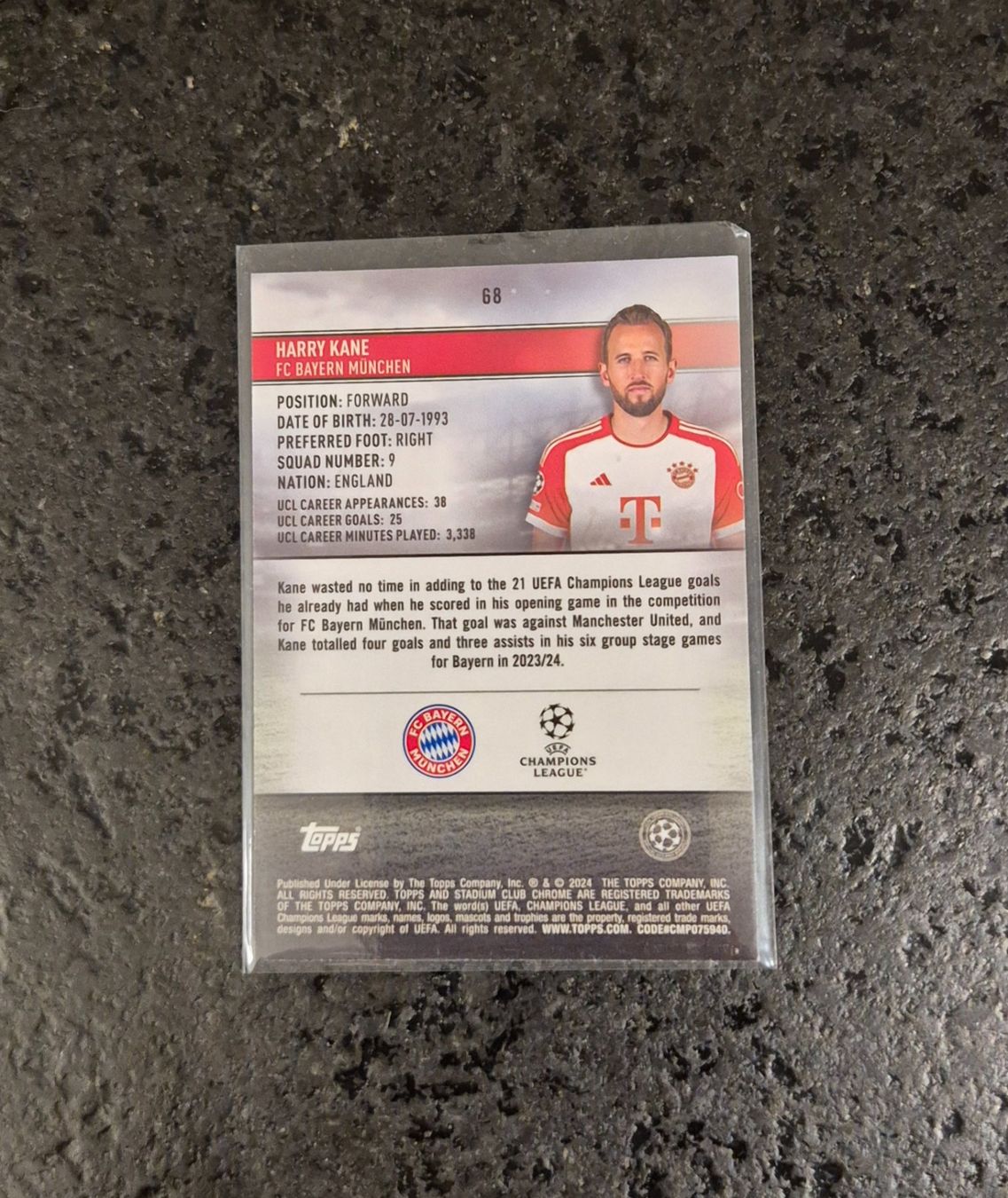 Topps Carte collezionabili: Harry Kane /299 - Bayern München - Topps – Nuovo (secondo la descrizione) da Burg AG venduto da Danoe 1