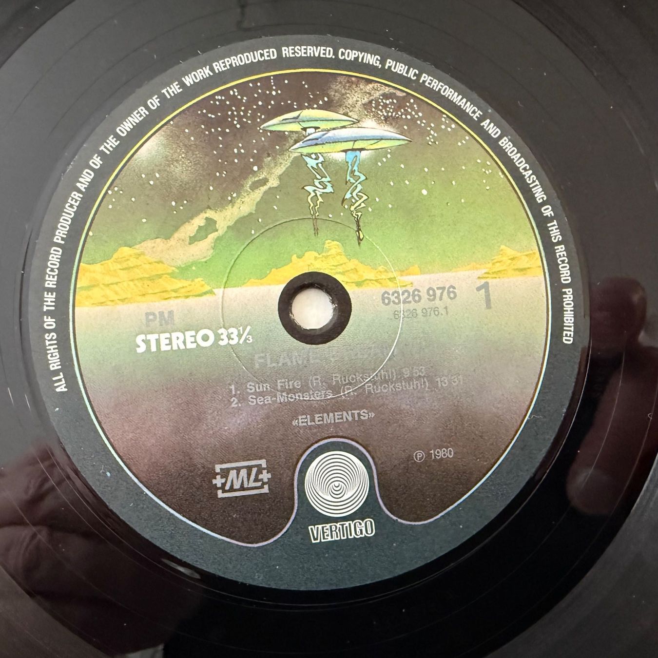 Schallplatten: FLAME DREAMS - ELEMENTS – Gebraucht aus Zürich von fehlton 6