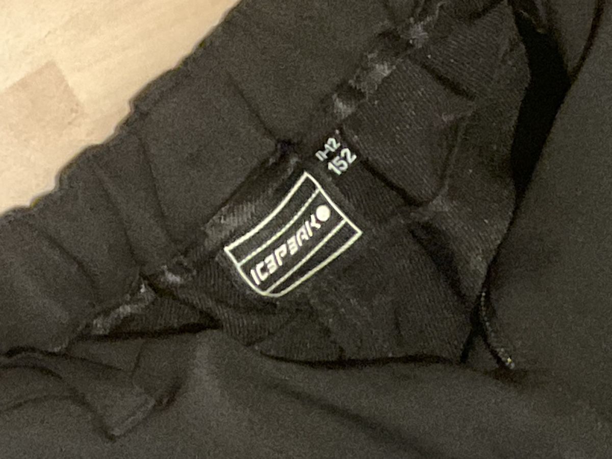 Icepeak Pantaloni: Softshellhose Icepeak schwarz Grösse 152 – Usato da Maschwanden venduto da kudi2405 2