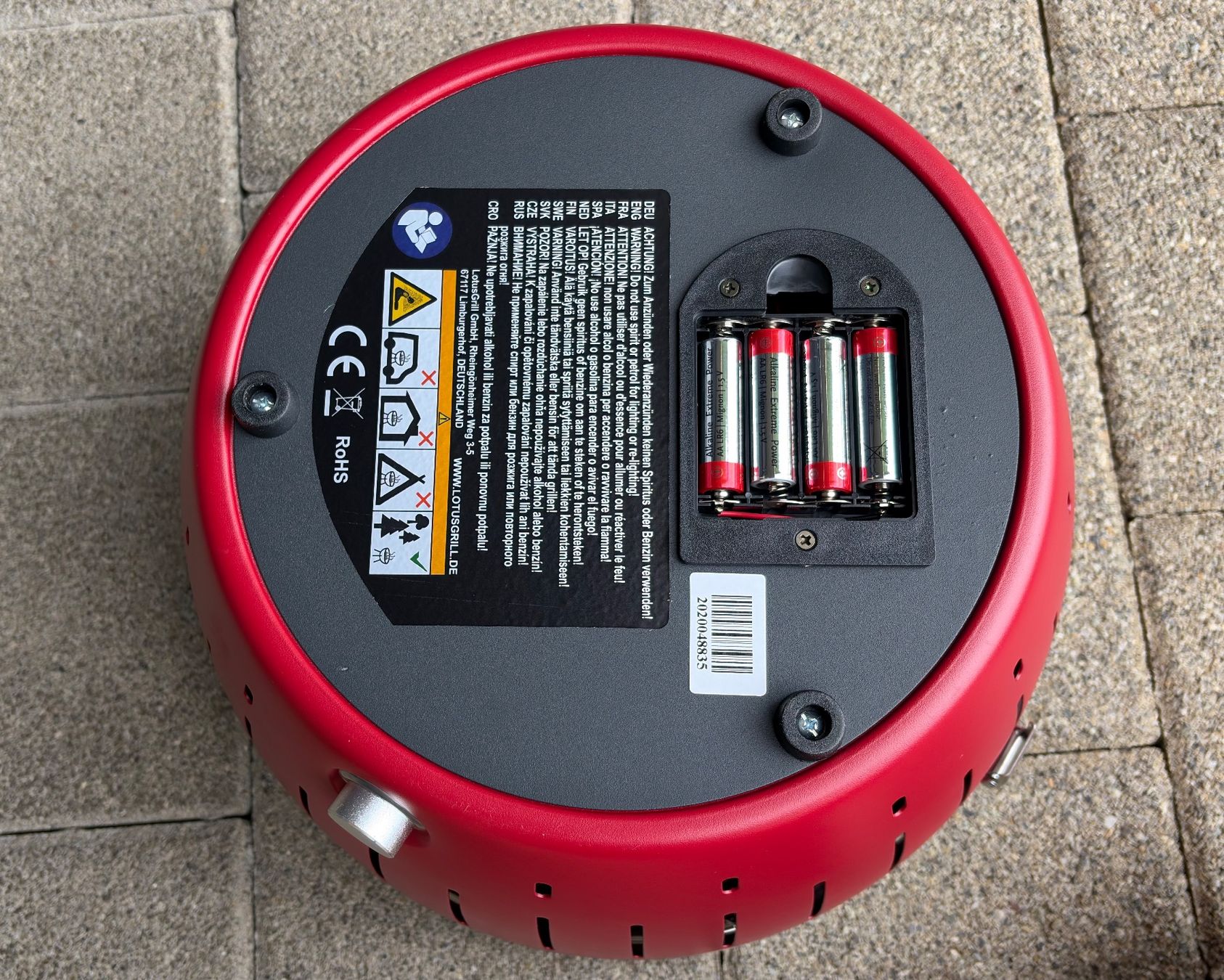 Griglie: LOTUSGRILL CLASSIC, Feuerrot – Usato da Arni AG venduto da CLIMBIM 6