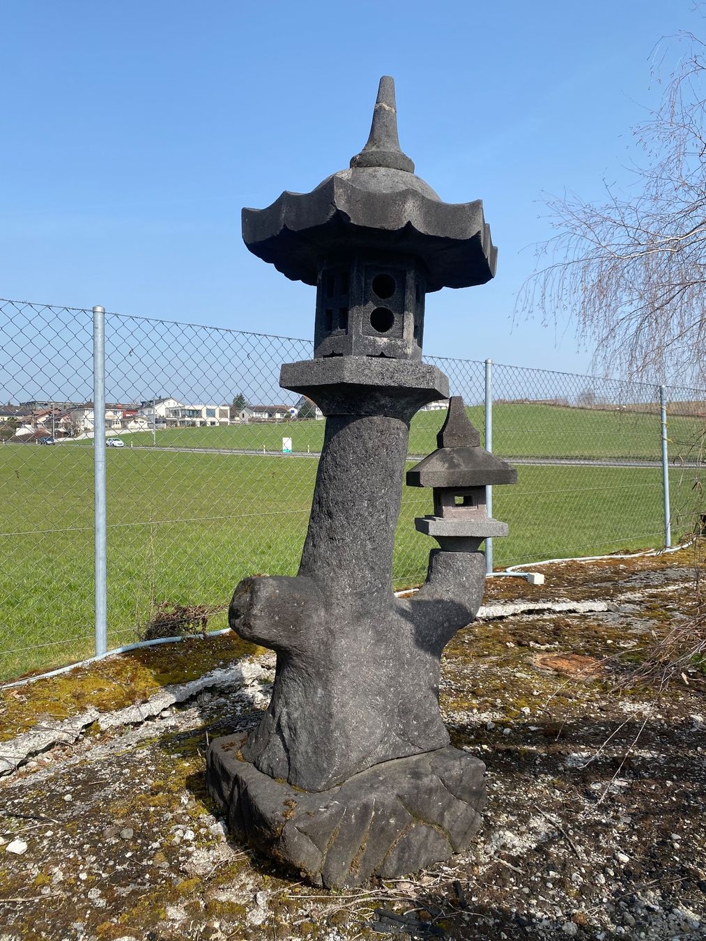 Lanterne: Java Lantern Laterne aus Lava Stein, Deko für Garten! – Usato da Ballwil venduto da ClassicGallery