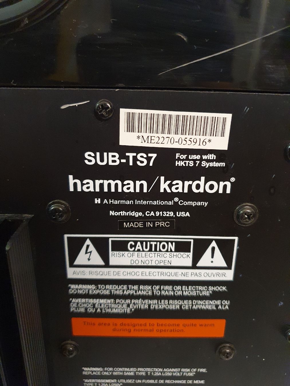 Harman-Kardon Heimkino: Set 5+1 Harman Kardon  – Gebraucht aus Gumefens von flagada12 3