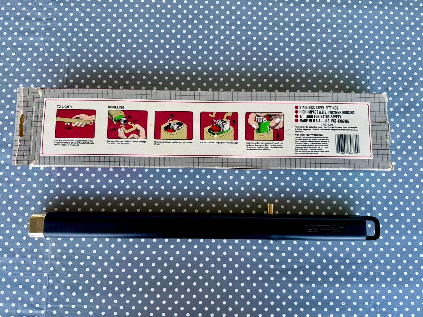 Lampen: Longlight Safety Lighter 43cm originalverpackt – Gebraucht aus Zürich von Dmbz 1