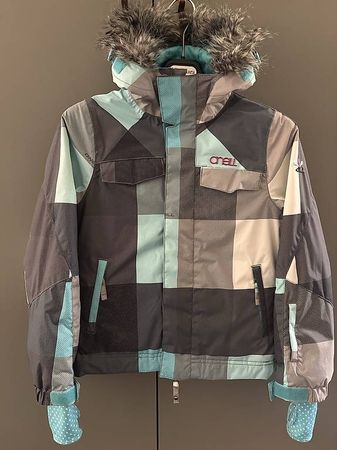 Veste de ski ONeill fille  taille 140  turquoise/gris