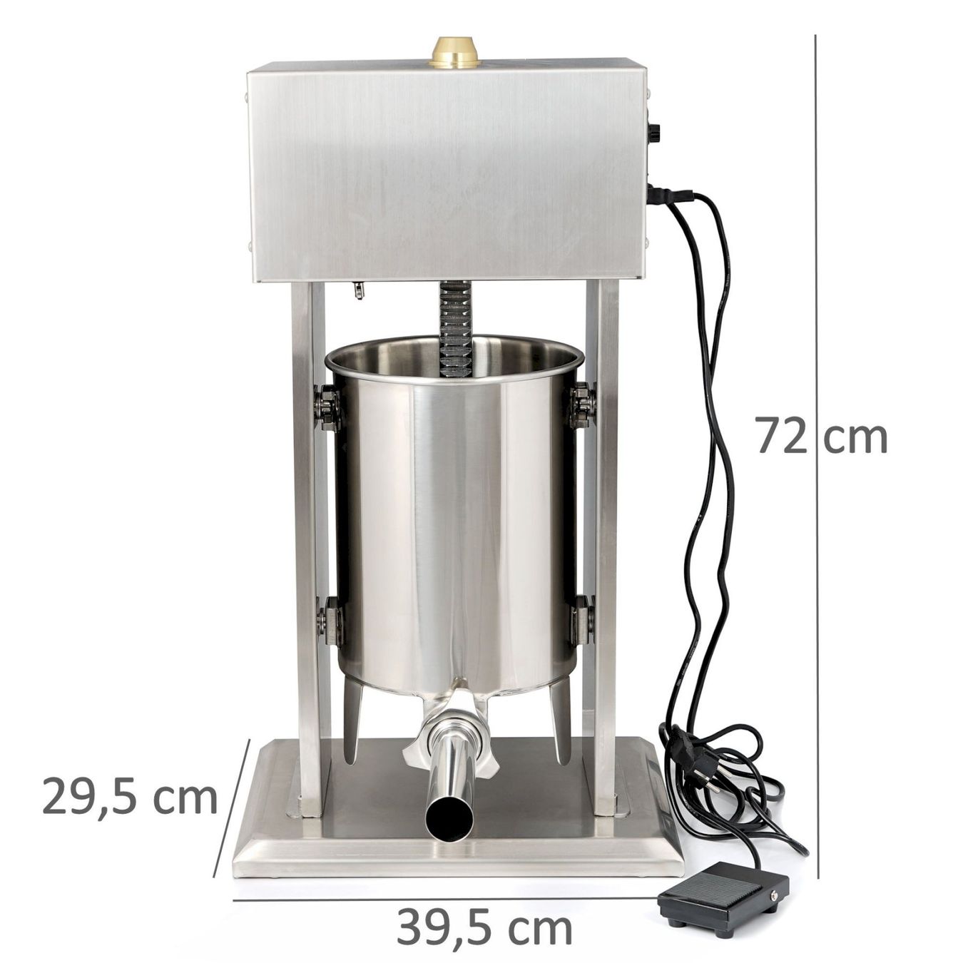 Elettrodomestici da cucina: Profi elektrisch Wurstfüllmaschine 10L – Nuovo e nell'imballaggio originale da Bottighofen venduto da zaap 8