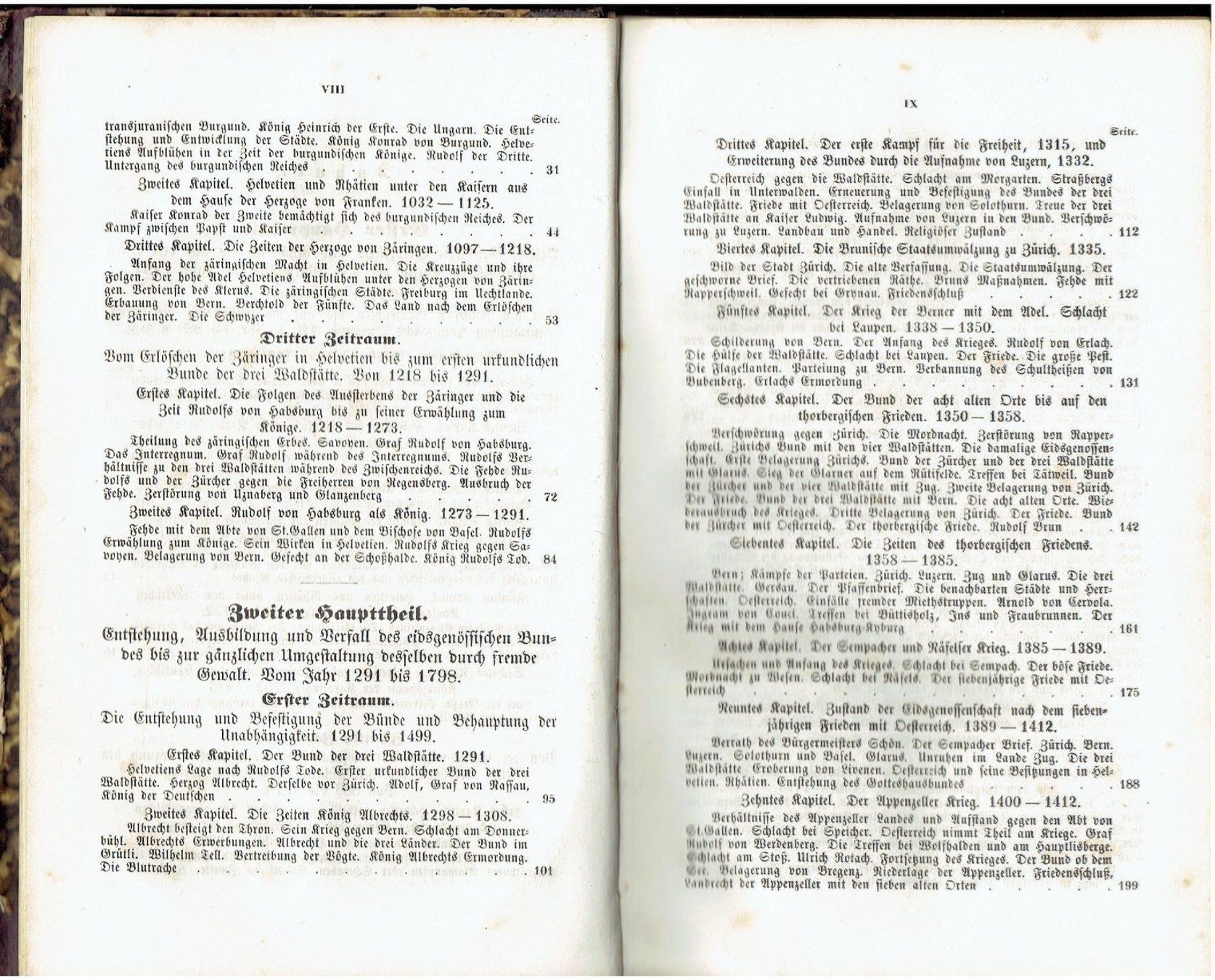 Libri: Geschichte der Schweizerischen Eidgenossenschaft 1855 – Usato da Flims - Dorf venduto da Stagediver 2