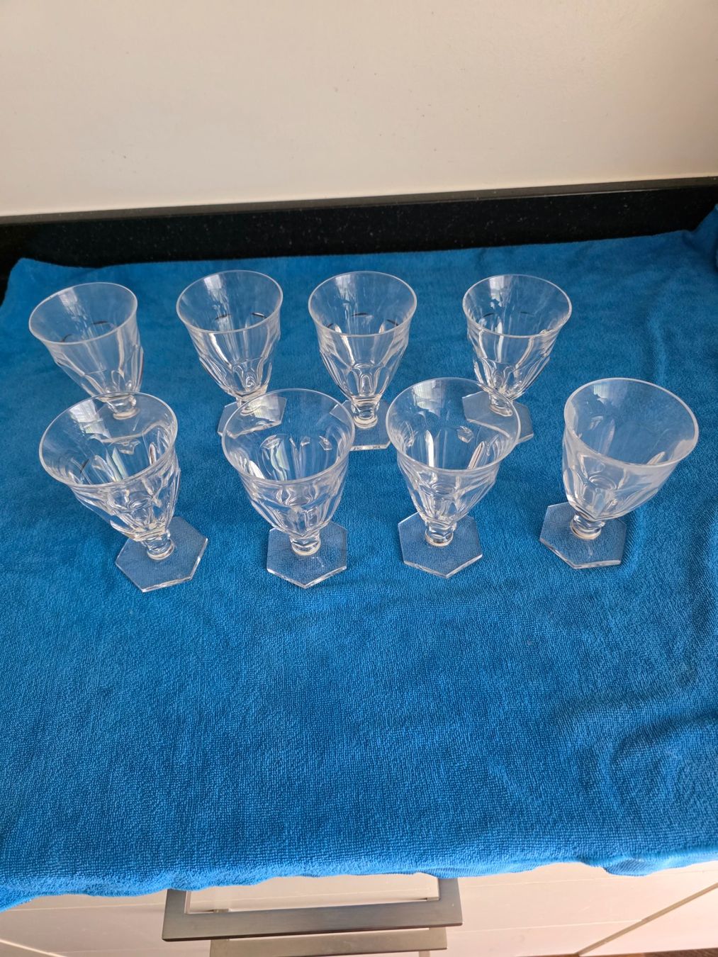 Baccarat Bicchieri: 8 Baccarat-Kristall Weingläser – Usato da Villmergen venduto da stier74 1