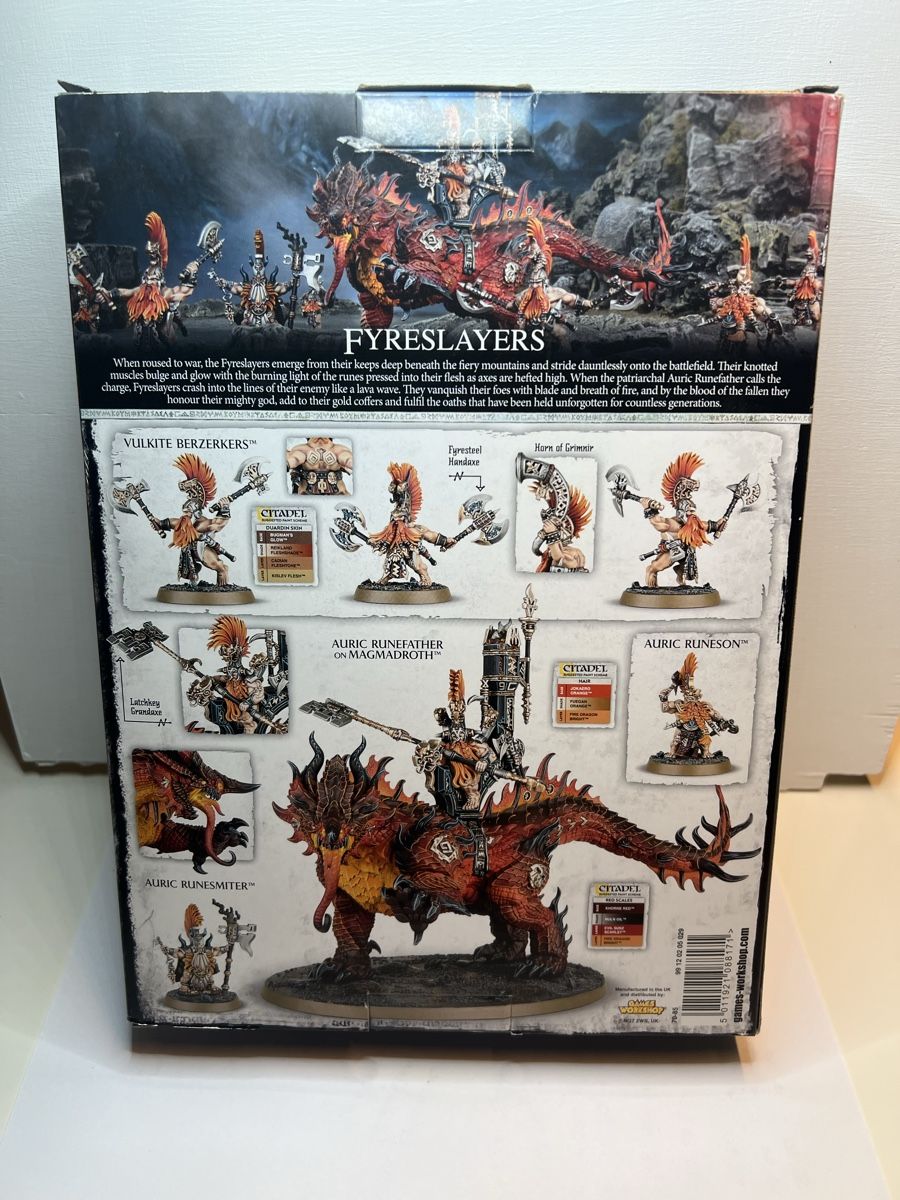 Kit di modellismo & Modellini statici: Warhammer, AoS, Fyreslayer, Start Collection  – Nuovo (secondo la descrizione) da Villmergen venduto da ZocoLoc 1