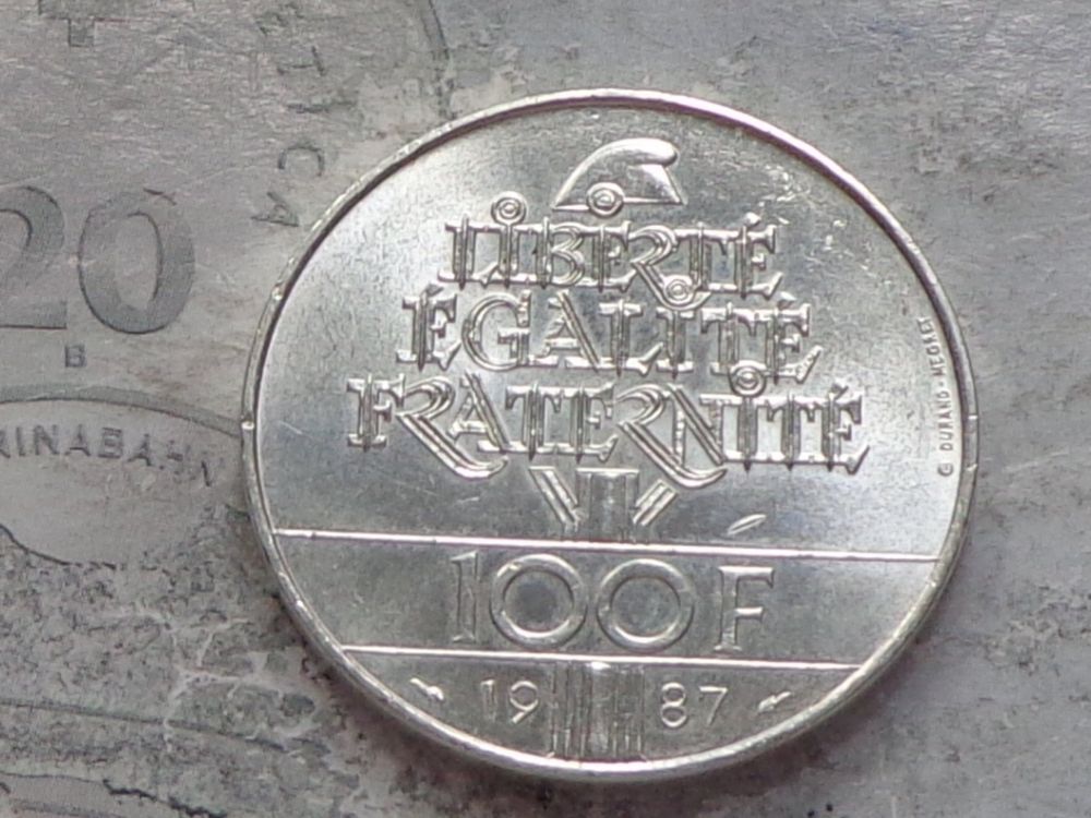 Piéfort Brillant Universel De 100 Francs Égalité - La Fayette 1987 Pessac Gem 236 P1 Fdc,fmd 742196,a