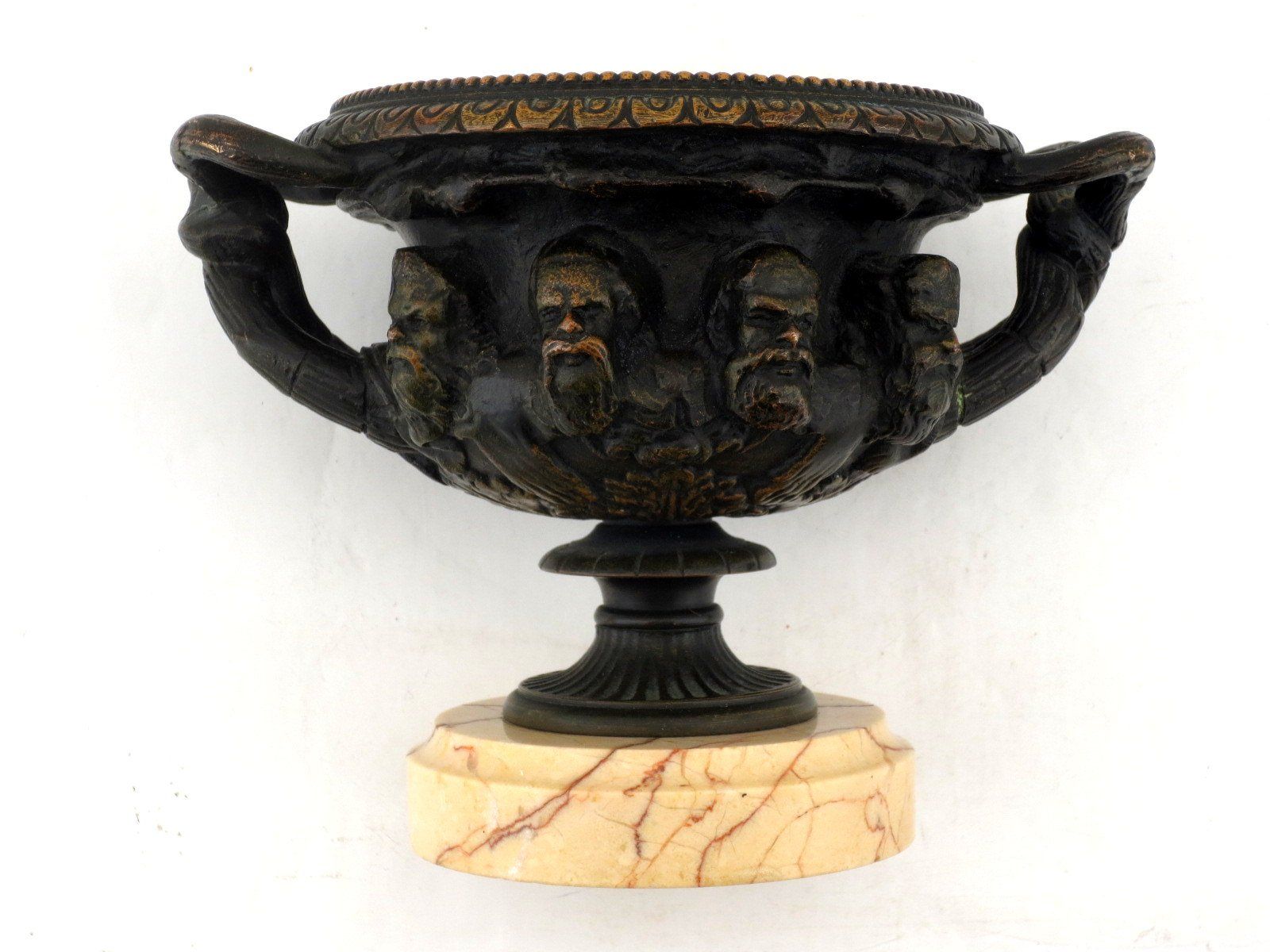 Vasen & Gefässe: Coupe, vase de Warwick bronze marbre 19eme – Gebraucht aus Noville von ceram 6