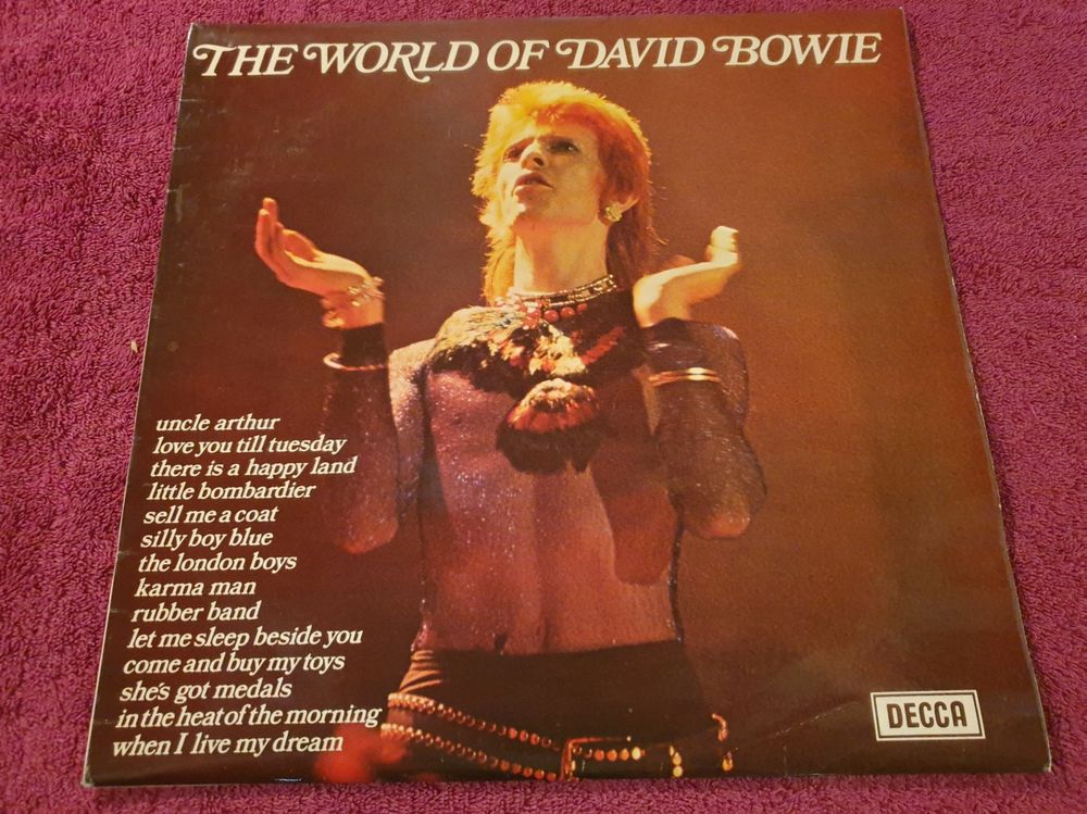 The World Of DAVID BOWIE DECCA SPA 58 - UK Original 1970 (Gebraucht) in ...