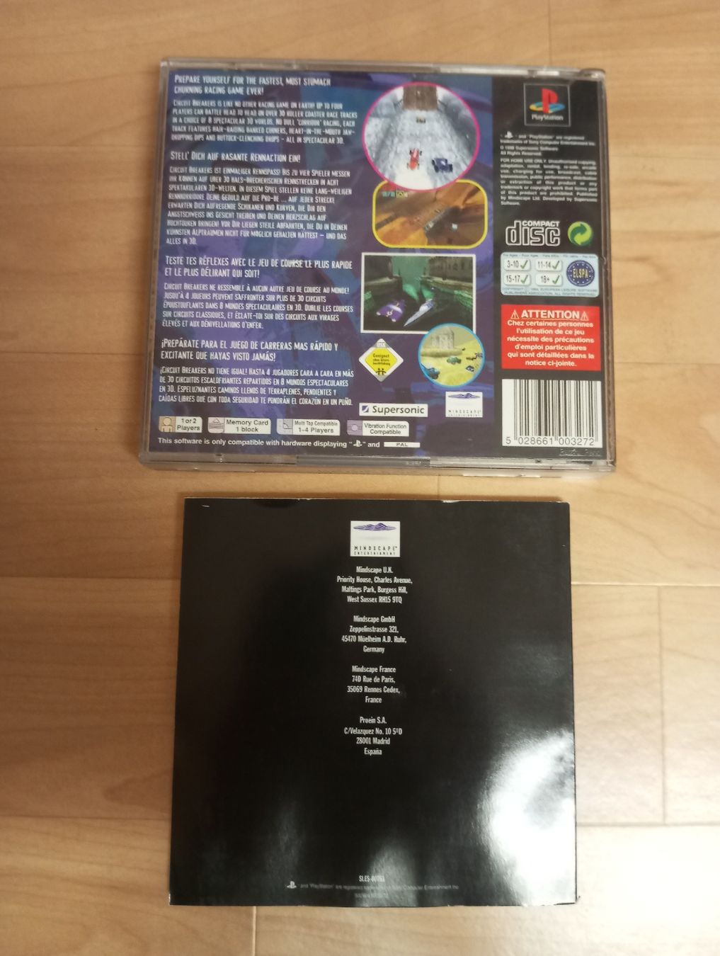 Sony Giochi: Circuit Breakers  - PAL - PS1 – Usato da Cottens FR venduto da magnius01 2