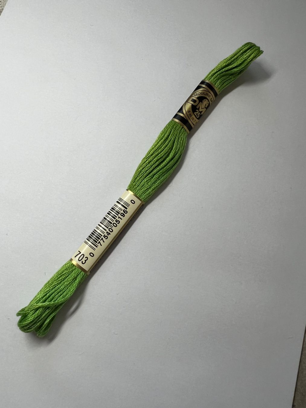 Cordicelle & Fili: Stickgarn DMC, Mouliné,  100% Baumwolle, neu – Nuovo e nell'imballaggio originale da Stein AG venduto da Anastasia_Asya