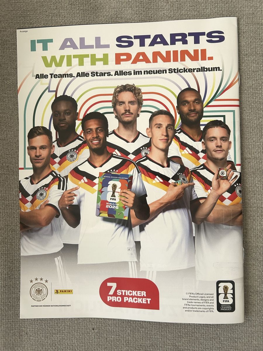 Panini Carte collezionabili: Panini WM 2026 Sticker / Packet Bundle / Stars Poster – Nuovo e nell'imballaggio originale da Zürich venduto da Sadavina 1