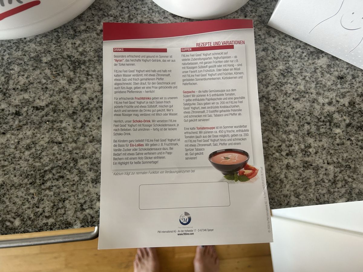 Fitline Cibi & Specialità: Fit LineJoghurt – Nuovo (secondo la descrizione) da Allschwil venduto da selake990673 3