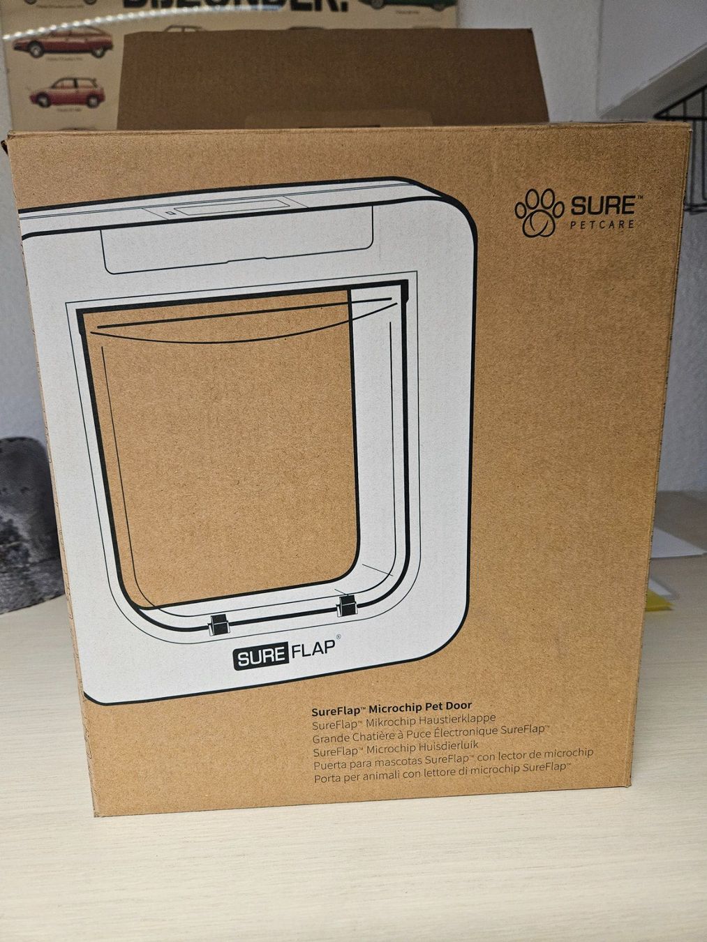 Gattaiole: SureFlap Mikrochip Katzenklappe - Durchgangsgrösse 17cm – Nuovo (secondo la descrizione) da Elgg venduto da Oldie67